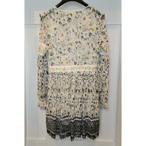 NEW W/Tags - FREE PEOPLE Embroidered Ivory Comb Dress (Size 8) MSRP $168 - Picture 3 of 3